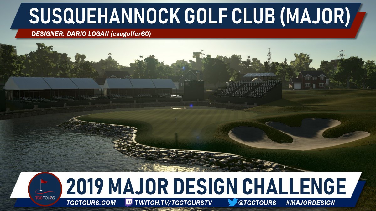 TGCTours's tweet photo. Congrats to Prometheus Cove, Susquehannock Golf Club (Major), and Timber Knoll (Tournament) for making the top ten in the TGC Tours Major Design challenge for @thegolfclubgame. #TGC2019 #MajorDesign https://t.co/enYAIBA08v