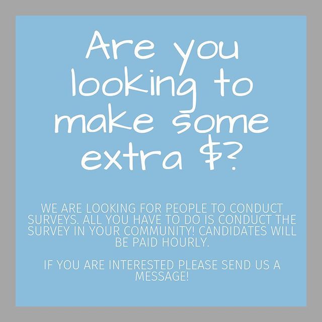 DrinkTopPop's tweet photo. 📢 Attention all people/students in the New York metro area! 📢 Looking for candidates to conduct short surveys in their communities! You will be paid 💲hourly for your time! Send us a message if you are interested. Thank you! https://t.co/9BRyVgBTrh https://t.co/Bn84rw4ef7