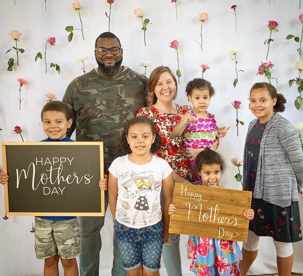 Happy Mother’s Day to all mother types out there! We need you and we see you! You are strong, gentle, loving and amazing. #Momof5 #momlife #MothersDay