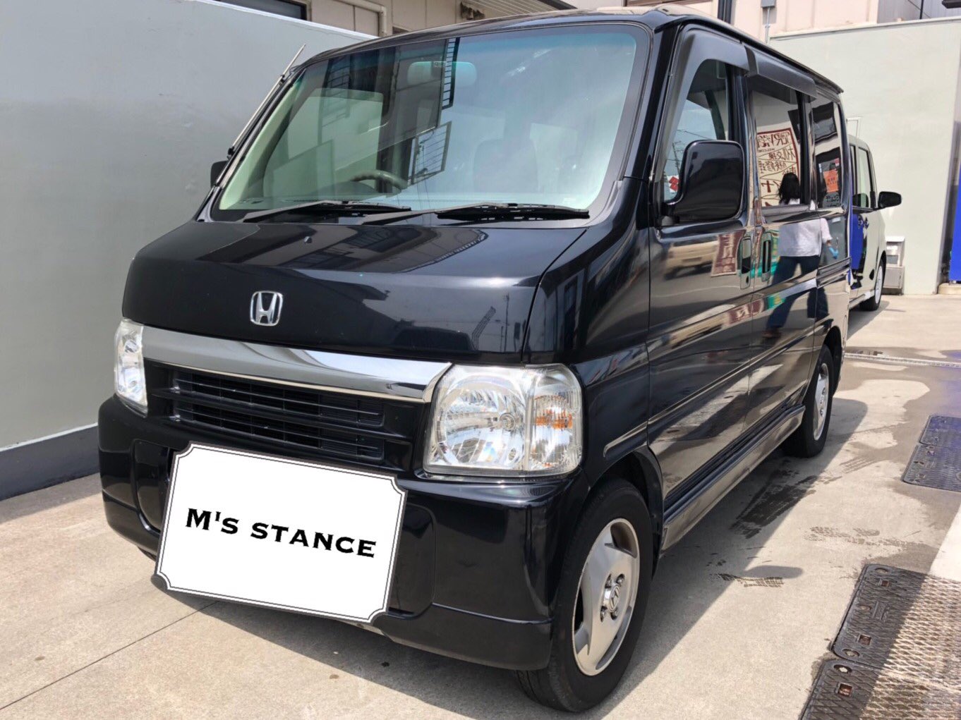 M S Stance バモス16年9万km車検満タン付30万 アクセス 名古屋 京都から1時間 甲賀土山icから5分 大油鉱業 土山s S 滋賀 中古車 軽自動車 安い 激安 軽バン 軽トラ 滋賀 京都 三重 名古屋 愛知 福井 岐阜 ワゴンr タント タント