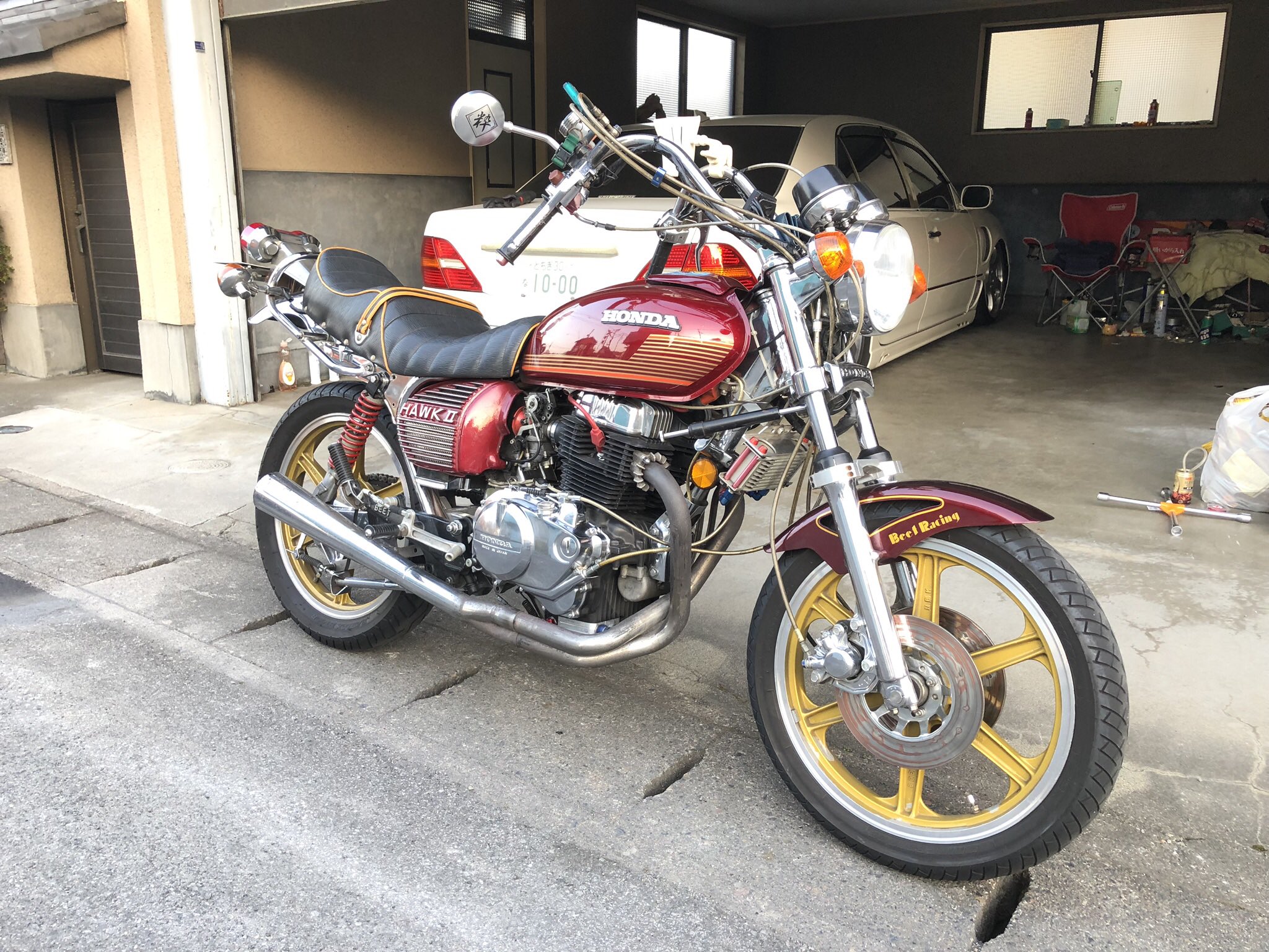 CB250Tタンク年季物 CB250Tタンク年季物