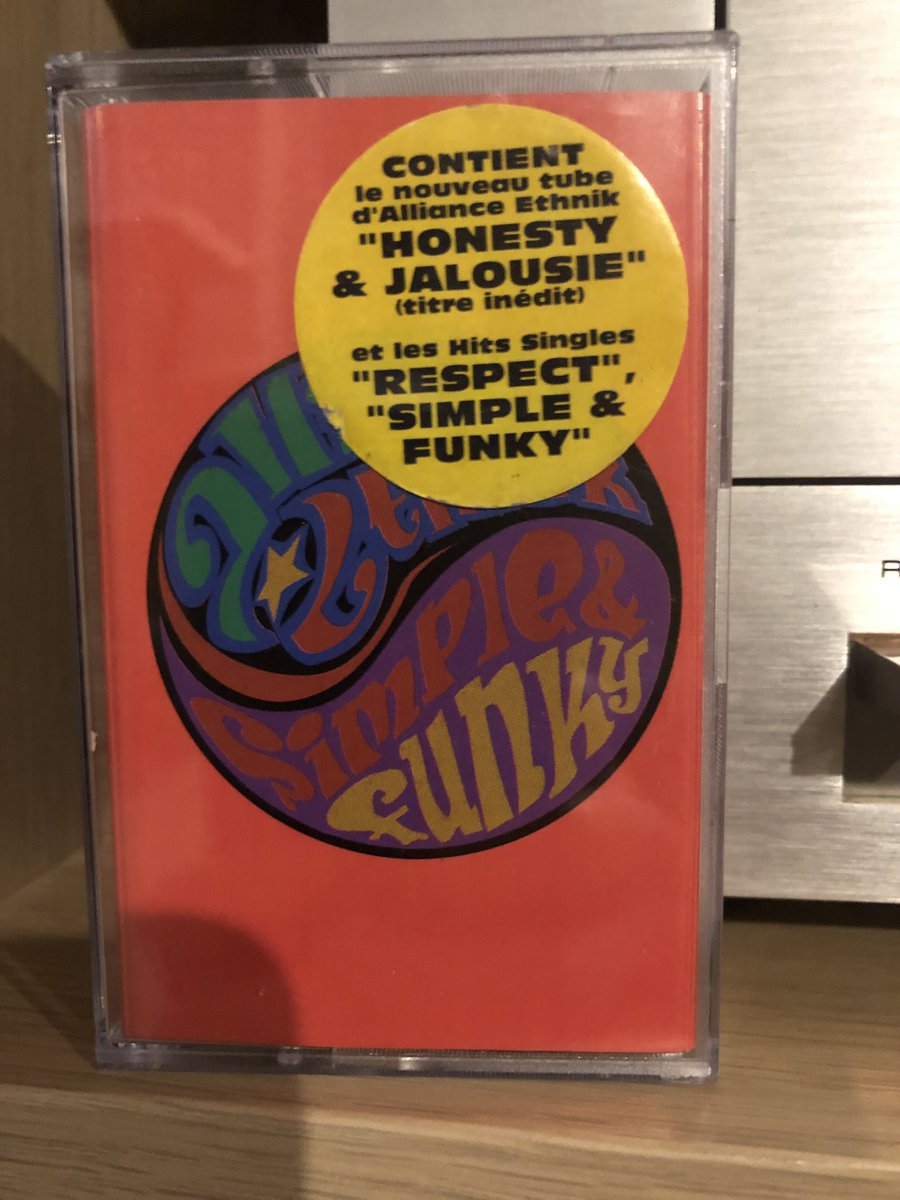 julienktl1983's tweet photo. #nowplaying Alliance Ethnik « Simple & Funky » (1995) #cassette #tape #cassetteaudio https://t.co/C52YNypKKr