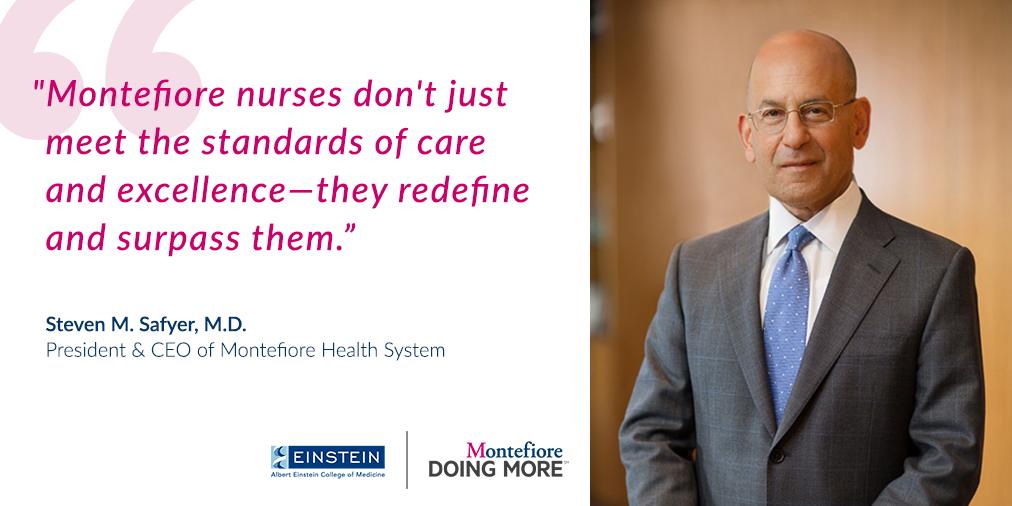 MontefioreNYC's tweet photo. This #NursesWeek and beyond, we want to thank all of our nurses who are #DoingMore to provide better patient care. https://t.co/jrZaaL5u9H