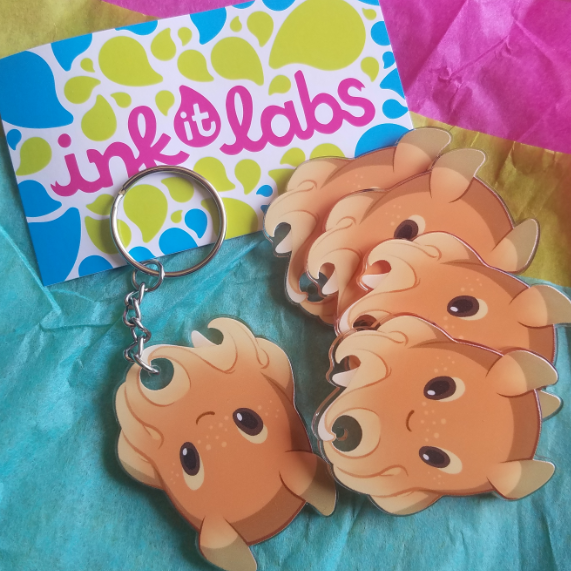 Mewitti's tweet photo. A shout out to my keychain supplier @inkitlabs for making such wonderful charms. They've always been a pleasure to work with and have been extremely helpful at every step of my orders.

Also, at long last I finally have cute octopi in my store again! https://t.co/Afniu2DQ9H https://t.co/FVIAA2QA6T