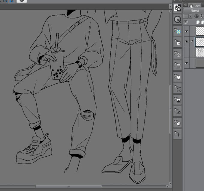 Boys showing ankles ? 