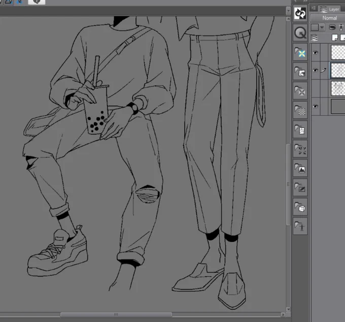 Boys showing ankles ? 