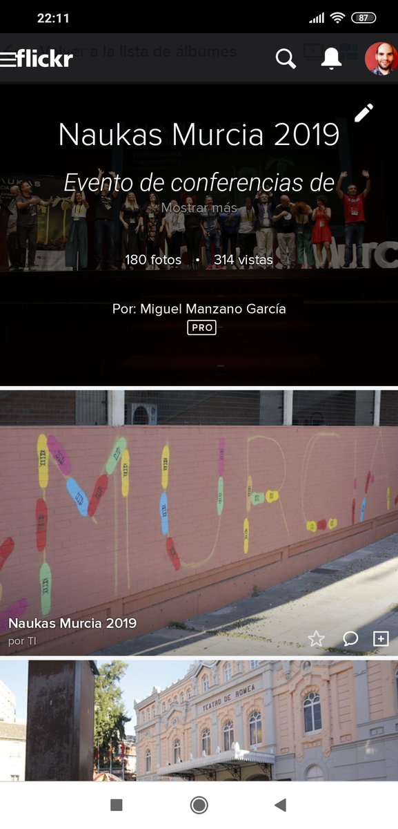 Las fotos de ayer acaban de alcanzar el número PI*100 de visitas. :)
#Gracias #NaukasMurcia flickr.com/photos/nesimo/…