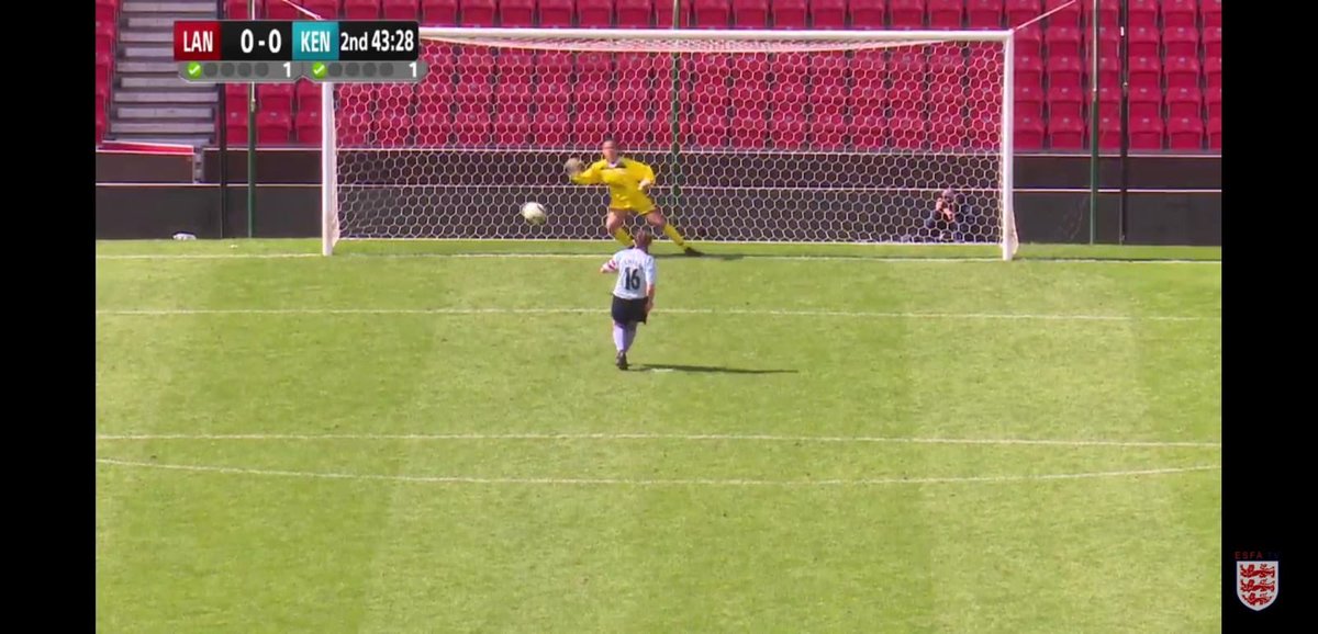 SSAPEDept's tweet photo. Huge congratulations to Ellie who was part of the u16 Girls Football team who won the English school football championship this wkd with Lancashire - she only went and saved a penalty at 0-0! Woohoo 🙌 #fastreactions @SSAPEDept @SSABlackpool @SportBlackpool https://t.co/Gk6e26rUgS