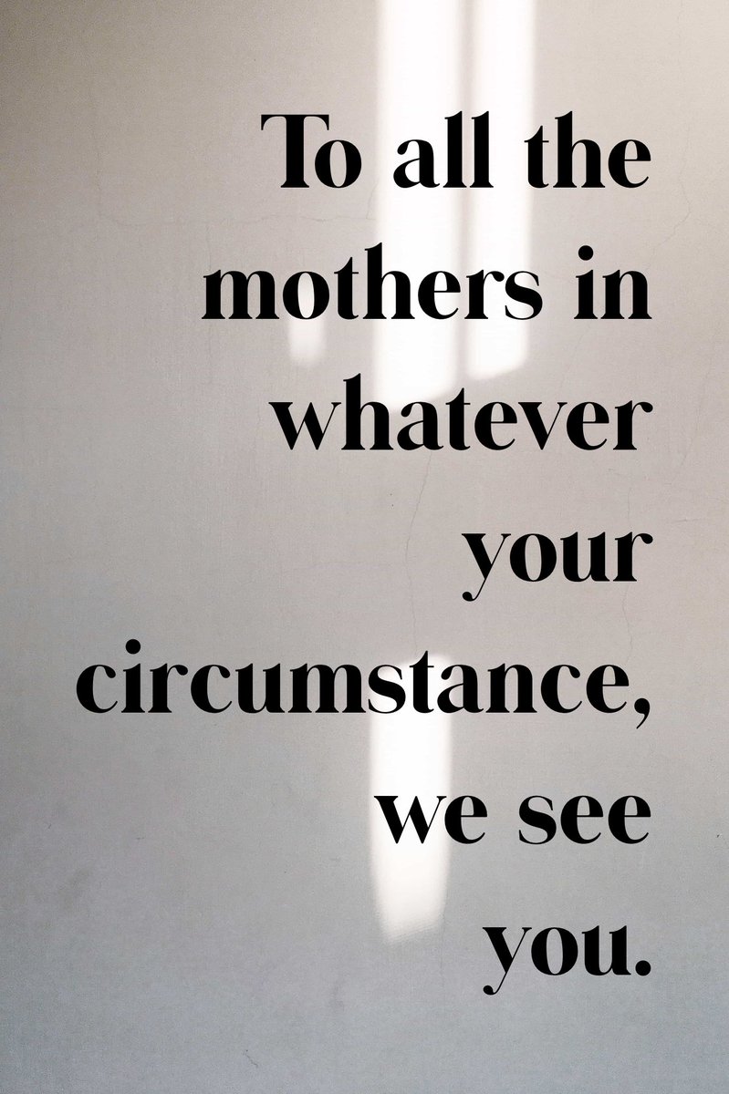 Lead2Support's tweet image. Mothering is...walking around with an open wound.  It’s raw.  It’s revealing.  It makes you fierce while weakens you.  It lifts you high &amp;amp; humbles you.  Whatever your role in mothering—whatever stage and form and function.  Know this—We. See. You. And we are grateful #MothersDay