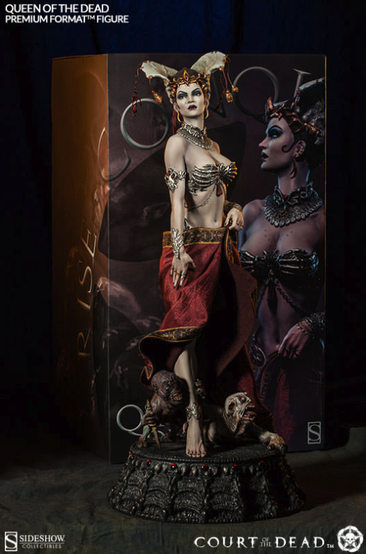 CourtoftheDead's tweet photo. The Queen of the Dead was the first ever premium format figure presented by the Court! Take a look back at this gorgeous figure, here: https://t.co/bb4oxwH3uw

#CourtoftheDead #ThrowbackThursday #flashback #underworld #sideshowcollectibles #geeksideshow #statuecollectors #art https://t.co/jgIuJzPML1