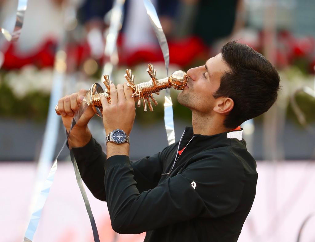 #Tenis | Djokovic impuso su jerarquía y se quedó con el #Masters1000deMadrid