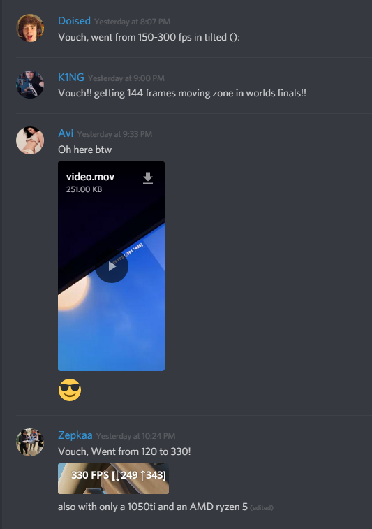 KTwineFPS's tweet photo. #FPS #Fortnite #Best #Fast #Simple #Safe #Easy #Cheap #Legit
#FortniteBoost #FortniteWorldCup #FortniteTournament #Discord #Pros #Stutters #MouseLatency My discord server has over 80 people come and join! I have 16 vouches and I charge ONLY $15! Qualify for World Cup! #Qualifiers https://t.co/thflwPp9w4