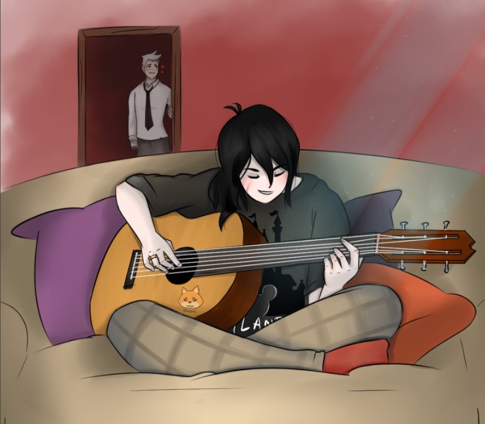 Drawing of one of my favorite fics!! Wonderful! 💕 Thank you very much <a href="/go__begreat/">myst</a> for this awesome story!! #YourConstellationPrize #sheith

archiveofourown.org/works/16898082…