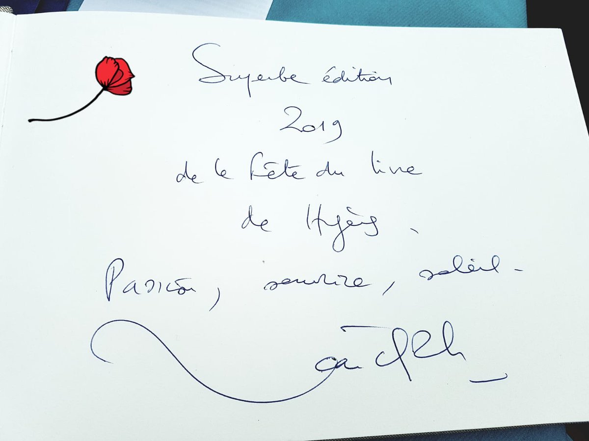 #FDLH2019 , 1très belle 5è édition,  merci aux auteurs, aux équipes et vous nombreux visiteurs, &amp; merci au président d'honneur JC Rufin !
