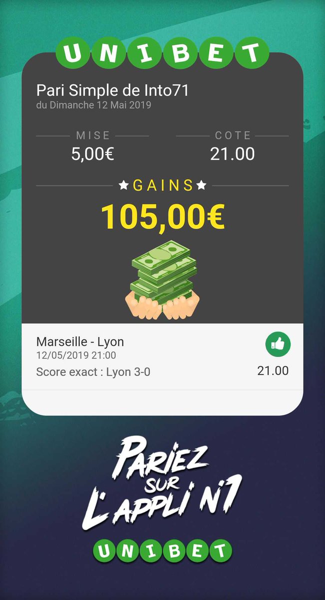 anthonylargy's tweet photo. @UnibetFrance 😍😍😍😍 https://t.co/trJEbl12UD