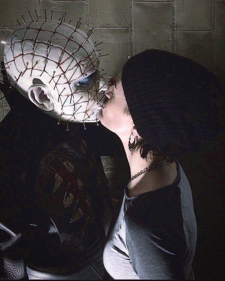2 years ago today. 
Full makeup and costume test with <a href="/RealDougBradley/">Doug Bradley</a> , one week ahead of the Pinhead Experience in Phoenix Arizona. 😘
•
#pinhead #dougbradley #thepinheadexperience 
#hellraiser