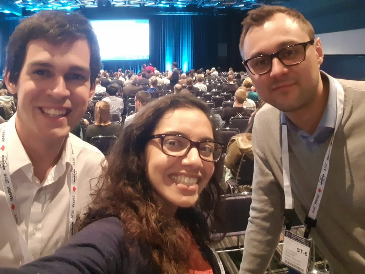 Ready for the plenary session at #ISMRM19