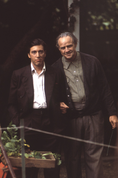 Al Pacino Marlon Brando / The Godfathers Al Pacino Marlon Brando By