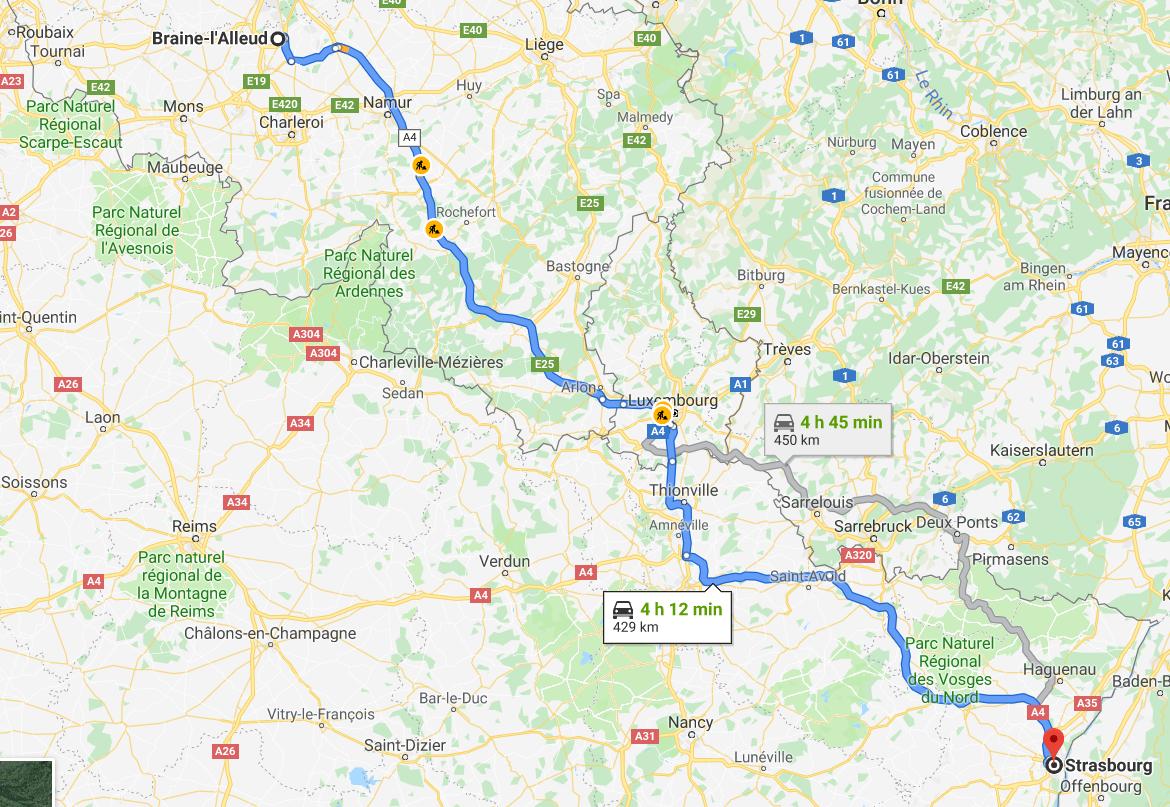 Charl1005's tweet photo. On a traversé la France jusque Lyon il y a deux ans, jusque Toulouse l'an passé... Les Belges reviendront à la #TMCup 2019 à Strasbourg ! @ZeratoRSC2 #Trackmaniacup #ZrtTMCup https://t.co/YY16lKZ29R