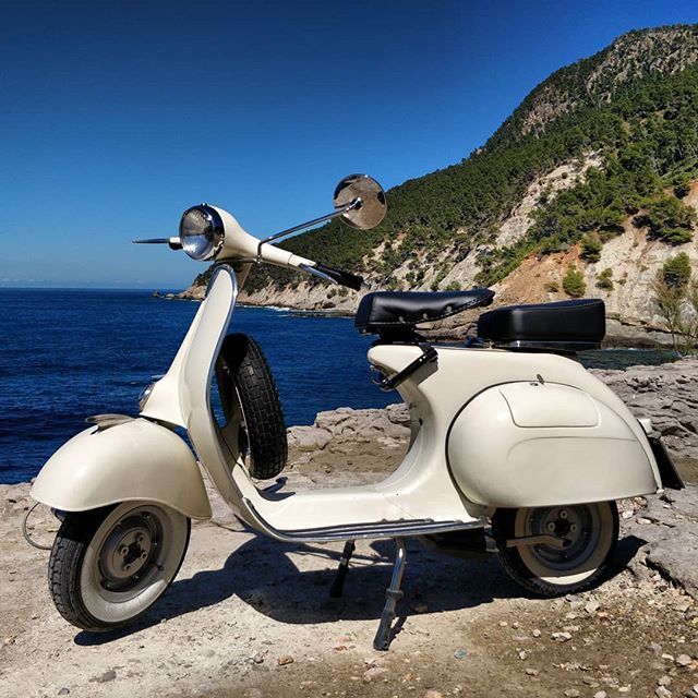 #scooter #vespa #vehicle #motorvehicle #modeoftransport #sky #automotivedesign #photography #moped #vacation #sea #tourism #exoticcars #tires #driver #race #engine #horsepower #road  #vehicles #rims #wheel #tire #Mediterranean #mallorca bit.ly/2HgxsiL