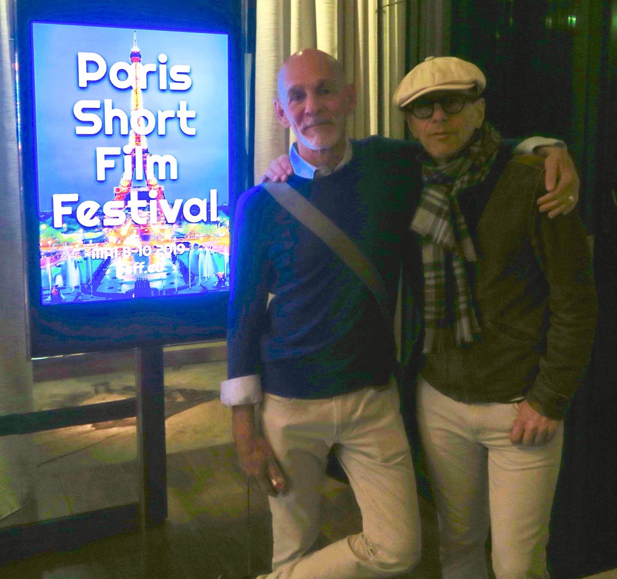 Mark Pinkosh (@mpinkosh) on Twitter photo Back from Paris Short Film Festival where FOREIGN was screened- with Co-Producer/Editor Charles Sherman-Cox <a href="/FNthefilm/">FOREIGNthefilm</a> <a href="/StarvArtGroup/">StarvingArtists</a> Back from Paris Short Film Festival where FOREIGN was screened- with Co-Producer/Editor Charles Sherman-Cox <a href="/FNthefilm/">FOREIGNthefilm</a> <a href="/StarvArtGroup/">StarvingArtists</a>
