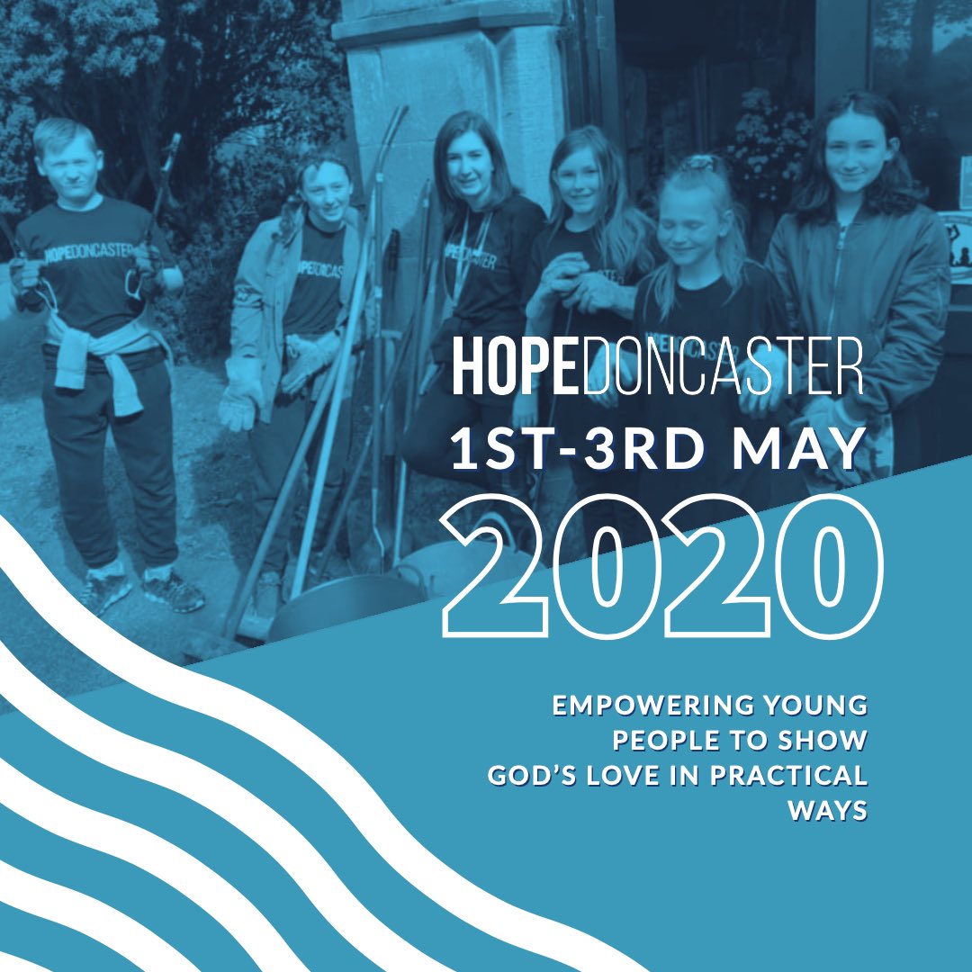 HopeDoncaster's tweet photo. We’ve been overwhelmed by responses to the launch of Hope Doncaster last weekend &amp; are so thankful for all of your support! 
We’ve been asked for next years dates so many times already, so... HOPE DONCASTER 2020 is running 1st-3rd May 2020 and we can’t wait! 

#HopeDoncaster2020 https://t.co/uMeMs6Uu0E