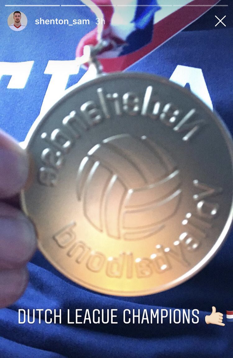CastleVb's tweet photo. BREAKING NEWS!

Former Castle player Sam Shenton, who played for Castle from age 11-18 has just won the Dutch League Title!! Massive achievement for the lad from Madeley Heath!
@VballEngland @Sam_Shenton https://t.co/WQWu4icDP2