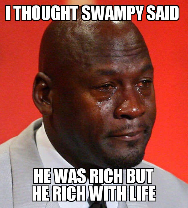 #SWAMPMAHN #SWAMPMOB #SWAMPCOMMUNITY #PROTECTSWAMPMAHN