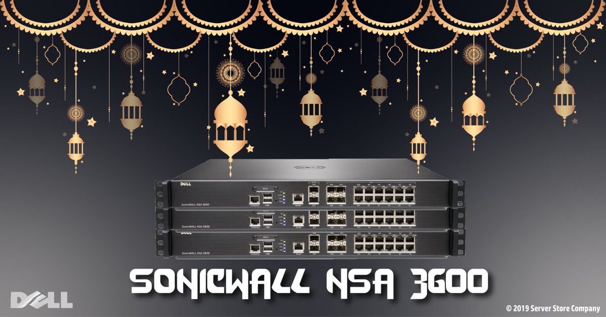 ServerStoreComp's tweet photo. SonicWall NSA 3600 Secure Upgrade Plus 3 Years CGSS
As a Next-Generation Firewall for growing small to medium businesses.
#ServerStoreCompany #Dell #SonicWall
#NSA #Secure #Next #Generation #Firewall https://t.co/vO0c1i2DhF