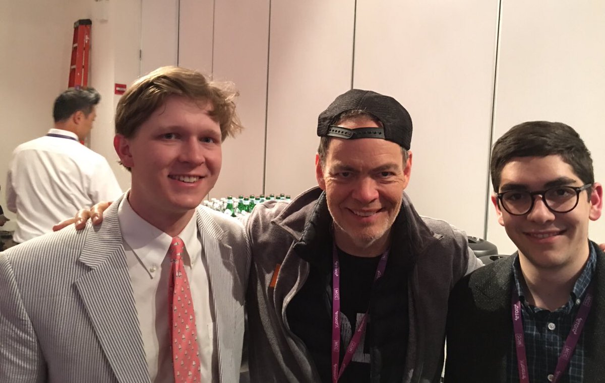 maxkeiser's tweet photo. Hanging with 2 legends. #MagicalCryptoConference @nic_carter + Bitcoin Sign Guy https://t.co/vWnVM3I41f