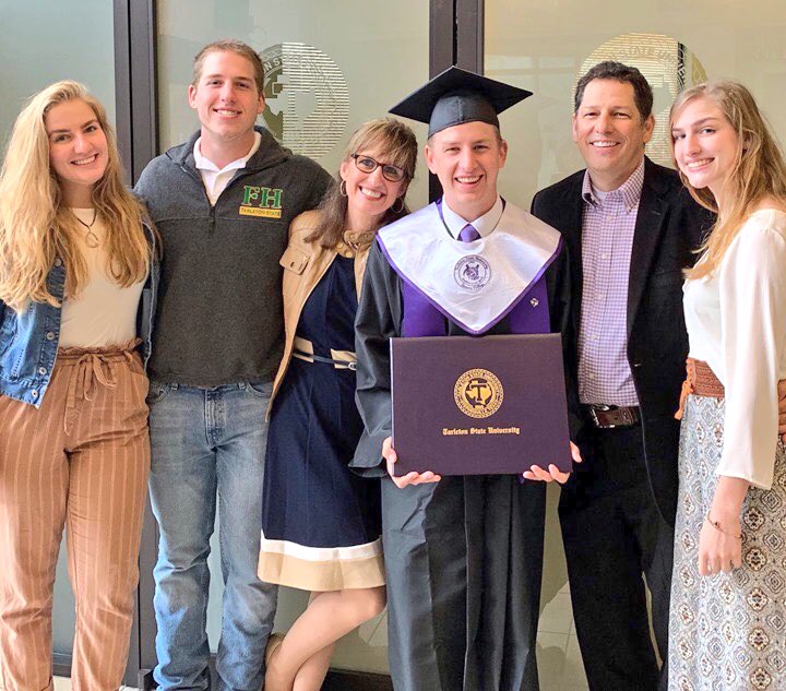 TarletonCLSO's tweet photo. Alexa play “Hey Look Ma, I Made it” 
•
•
•
Congratulations to everyone who graduated this weekend and a happy mother’s day to all of the proud moms out there! 💜🎓💐 https://t.co/QkKfPSBCNX