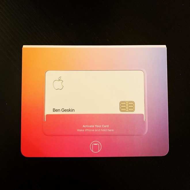 appleinsider's tweet photo. Newly-published photos are said to show one of the first physical #AppleCards, including its special packaging for quick #iPhone pairing. https://t.co/g2YeMJGPnp https://t.co/nTObcIpCdH