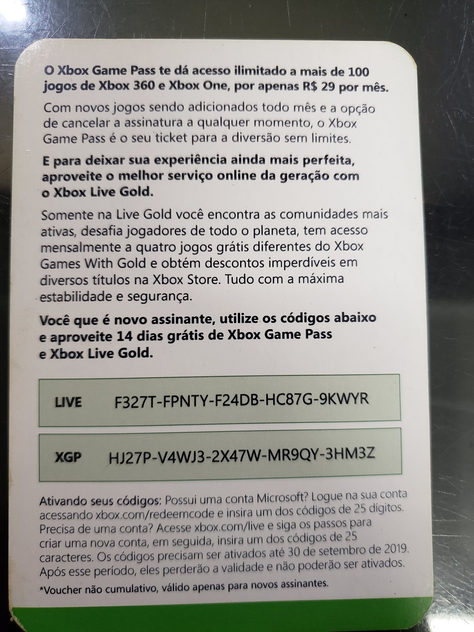 Geração Xbox - Xbox Game Pass