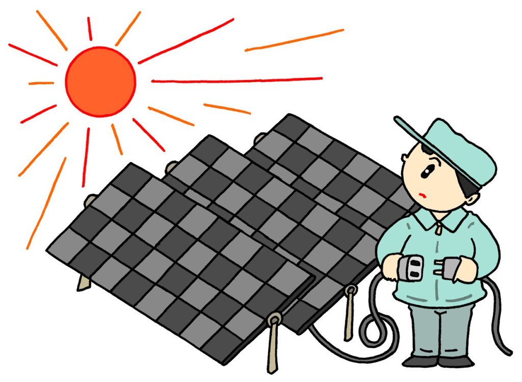 T Koni A Twitter 生活 環境問題のイラスト 太陽光発電 ソーラー発電 ソーラーパネル 自然エネルギー 再生可能エネルギー T Co Fk0npjp3gv