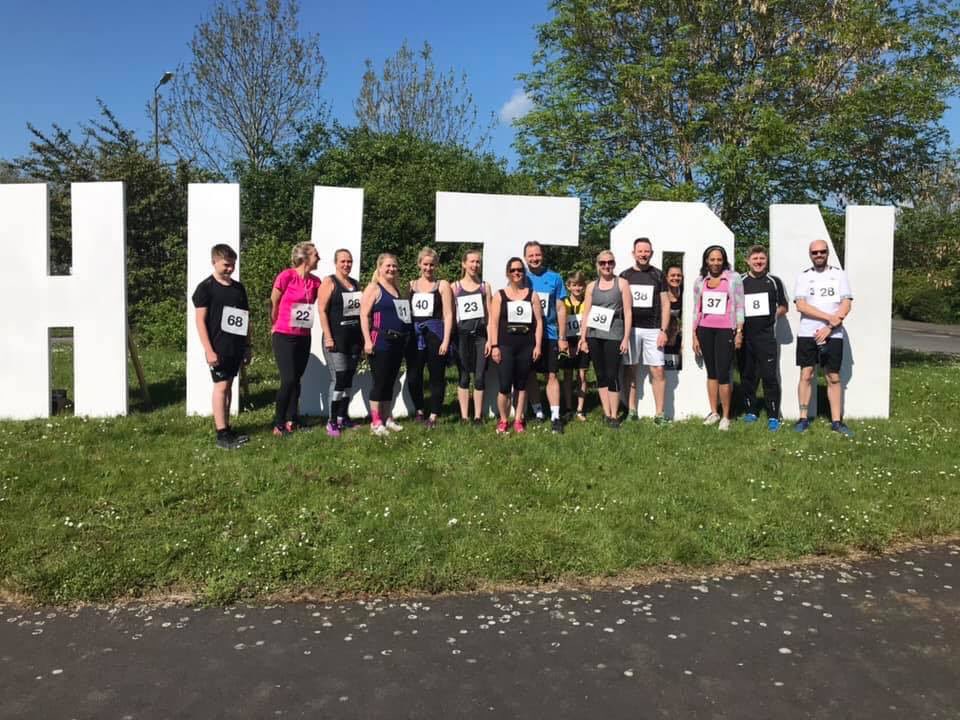 Hiltonrunners's tweet photo. Congratulations to all the Hilton Runners who took part in today’s 5k fun run! https://t.co/GFCWtH45Eb