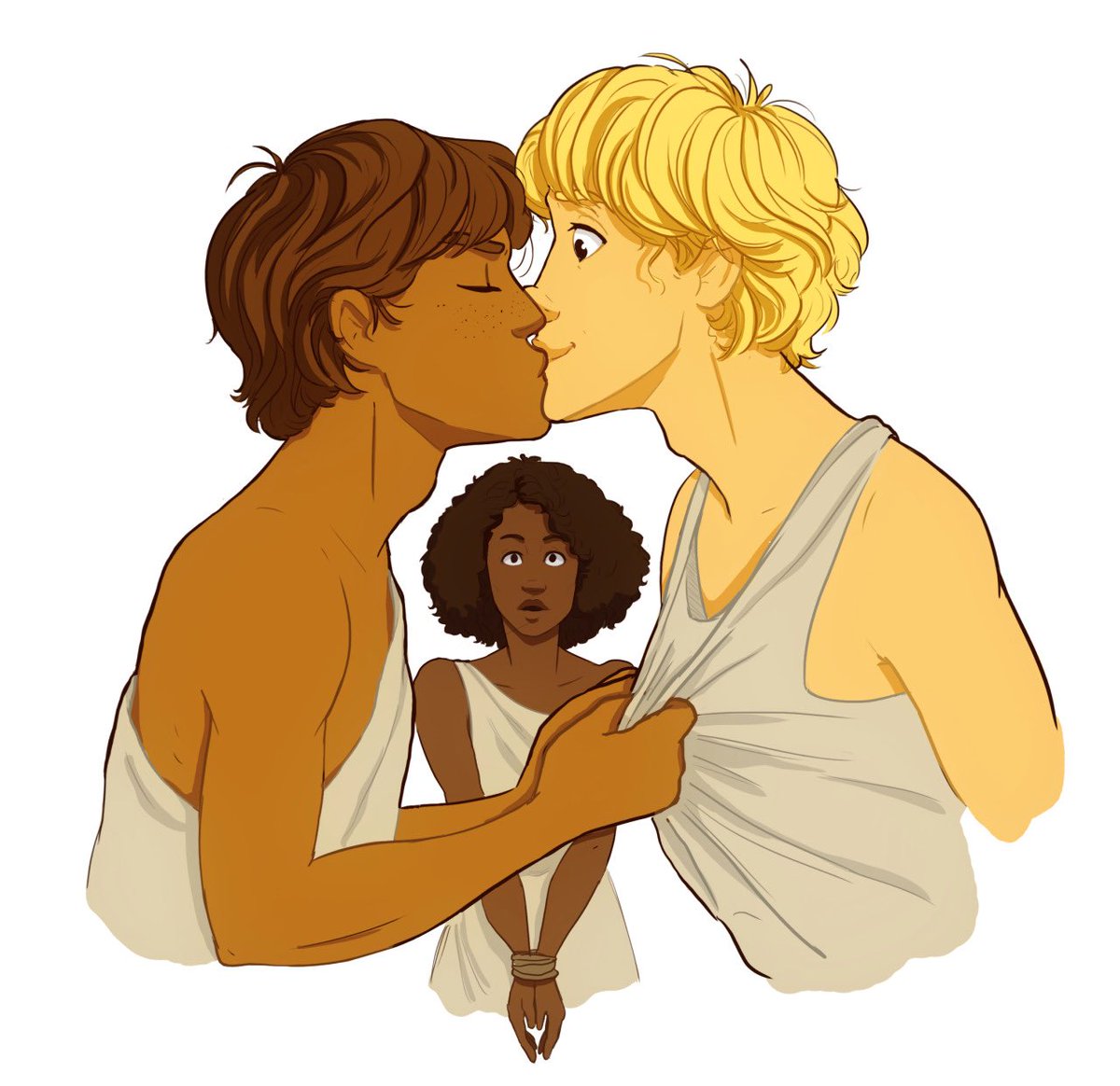 Today is dedicated to Achilles and Patroclus fan art onlypic.twitter.com/9t...