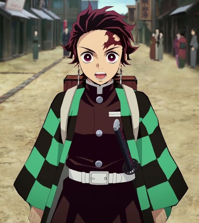 Tanjiro Kamado from Kimetsu no Yaiba (love this boy, rapidly becoming one o...