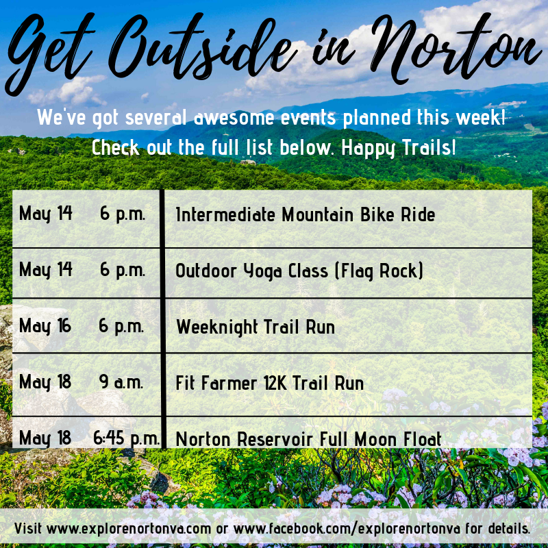 Explore Norton VA (@explorenortonva) on Twitter photo Check out these awesome events happening in Norton this week! Interested? Contact Katie Dunn, katied@nortonva.org or (276) 679-1160, for info. Happy Trails! #getoutsidenortonva #trailrunning #mtb #yoga #kayak #swva #swvaoutdoors #loveva #vaoutdoors #iheartappy #nortonoutdoors Check out these awesome events happening in Norton this week! Interested? Contact Katie Dunn, katied@nortonva.org or (276) 679-1160, for info. Happy Trails! #getoutsidenortonva #trailrunning #mtb #yoga #kayak #swva #swvaoutdoors #loveva #vaoutdoors #iheartappy #nortonoutdoors