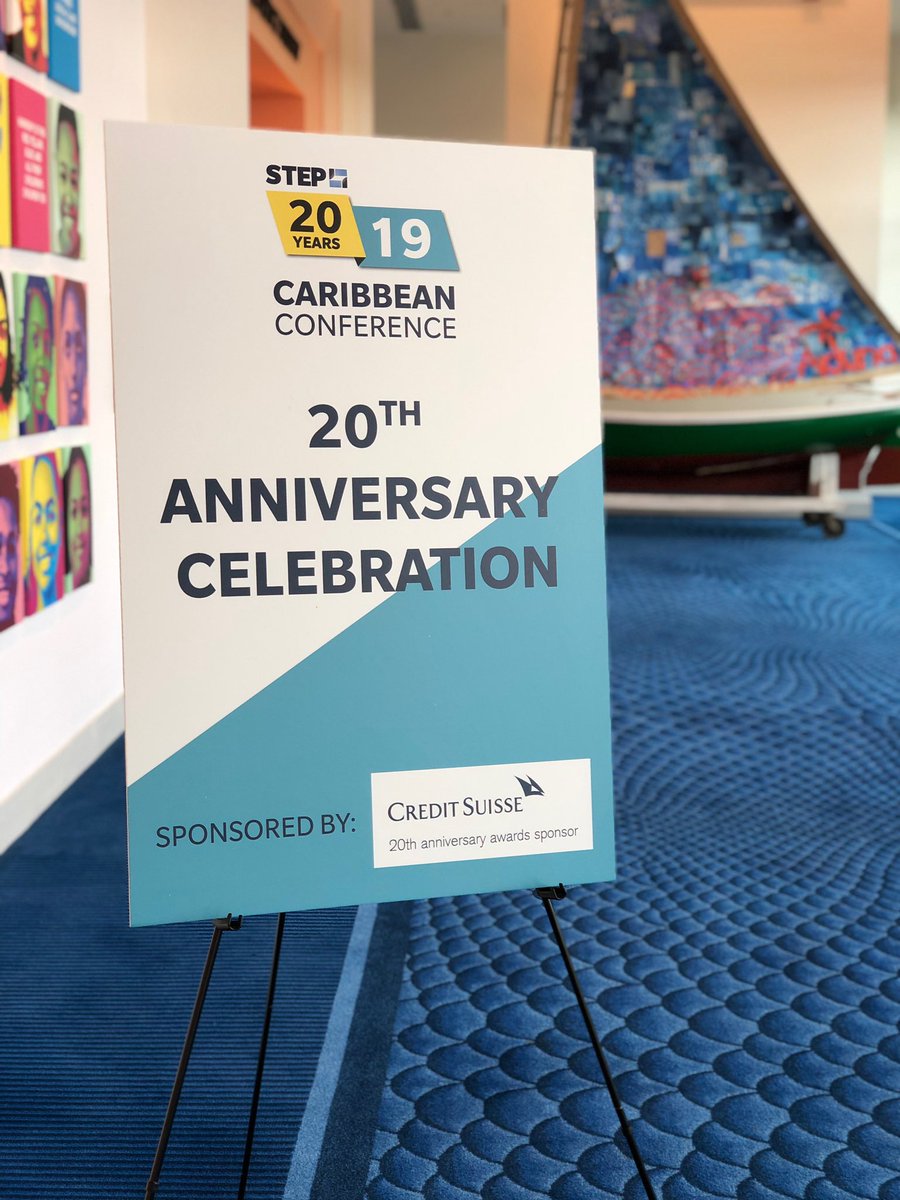 STEPCaribbean's tweet photo. Join us for a very special 20th Anniversary Gala Dinner tonight at
which Awards will be presented by the STEP Committee! #stepcc2019 https://t.co/fbw3I11Vb2