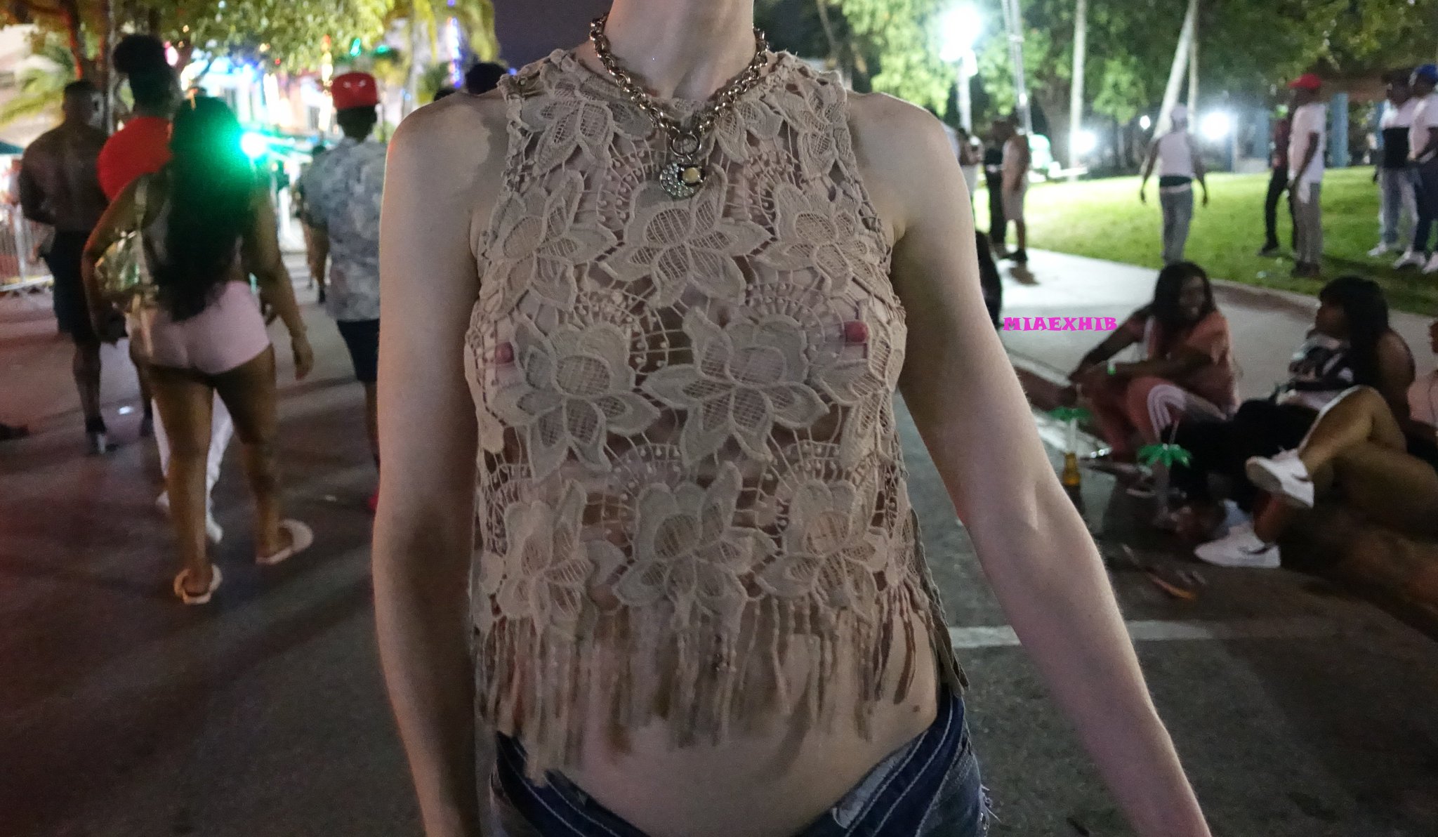“My nipples kept popping out! #freethenipple” 