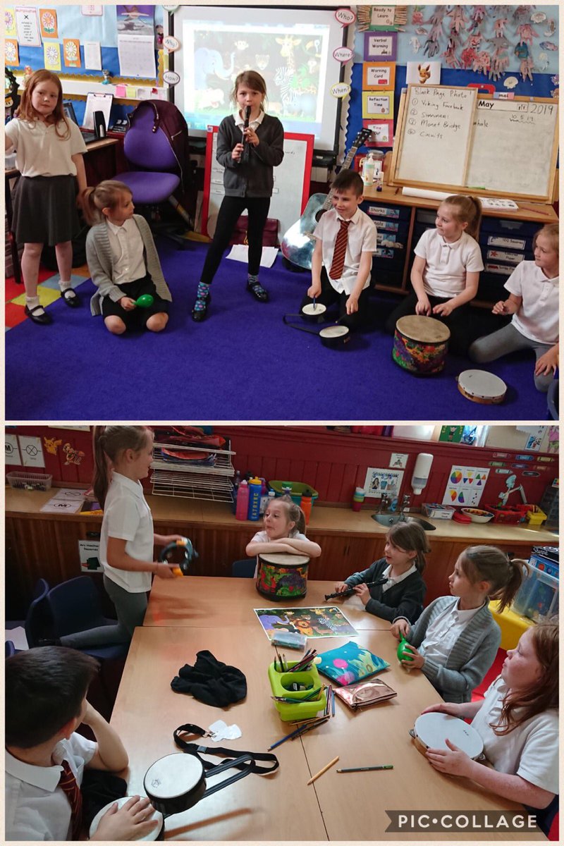 keltyps's tweet image. P3 working together to create a 'Sound Picture' using different instruments 🎼🎶🎵#Creativity #CrossStageWorking #PerformWithConfidence
