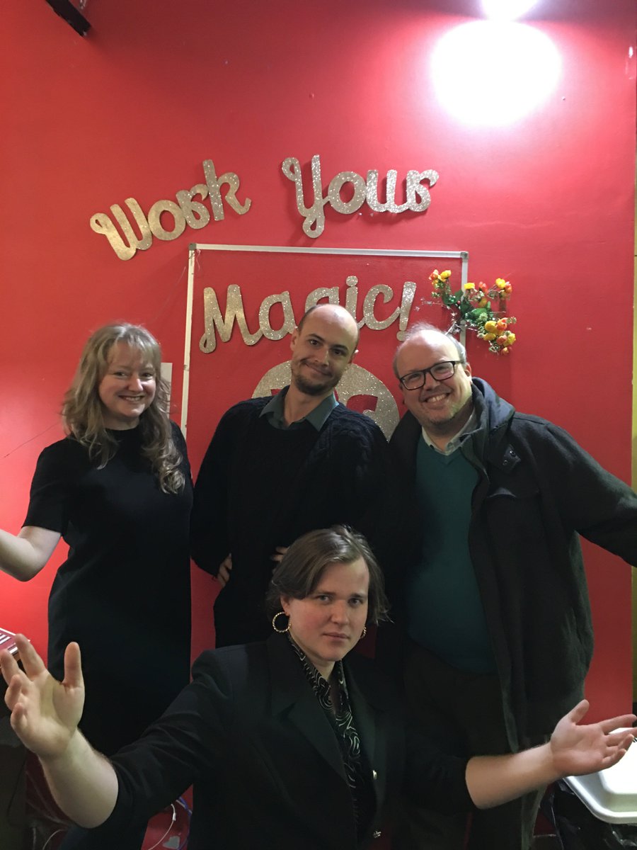 BreakfastSpread's tweet image. Radio Festival day one has been magical!✨Thanks to Adam from Mildlife and PBS legends Crispi and Lyndelle for stopping by to talk about how important community radio is! Sign up now on 8415 1067 or head over to pbsfm.org.au/signup ! 🐇 🎩 ✨ 
@pbsfm #communityradio