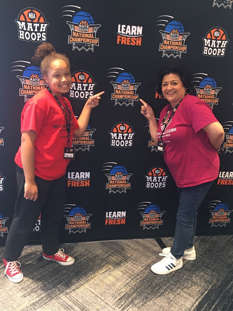 MagicAmbassador's tweet photo. RAYNE CITY made it to the FINALS!! She represented the @OrlandoMagic and our community very well at the 2019 @NBAMathHoops National Championship! We are SO PROUD OF YOU!!! @Community_Magic @nbacares @NBA @Learn_Fresh @BGCCF #nbacares #thisisorlando https://t.co/6JQS4edipa
