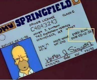 Happy birthday Homer Simpson!   