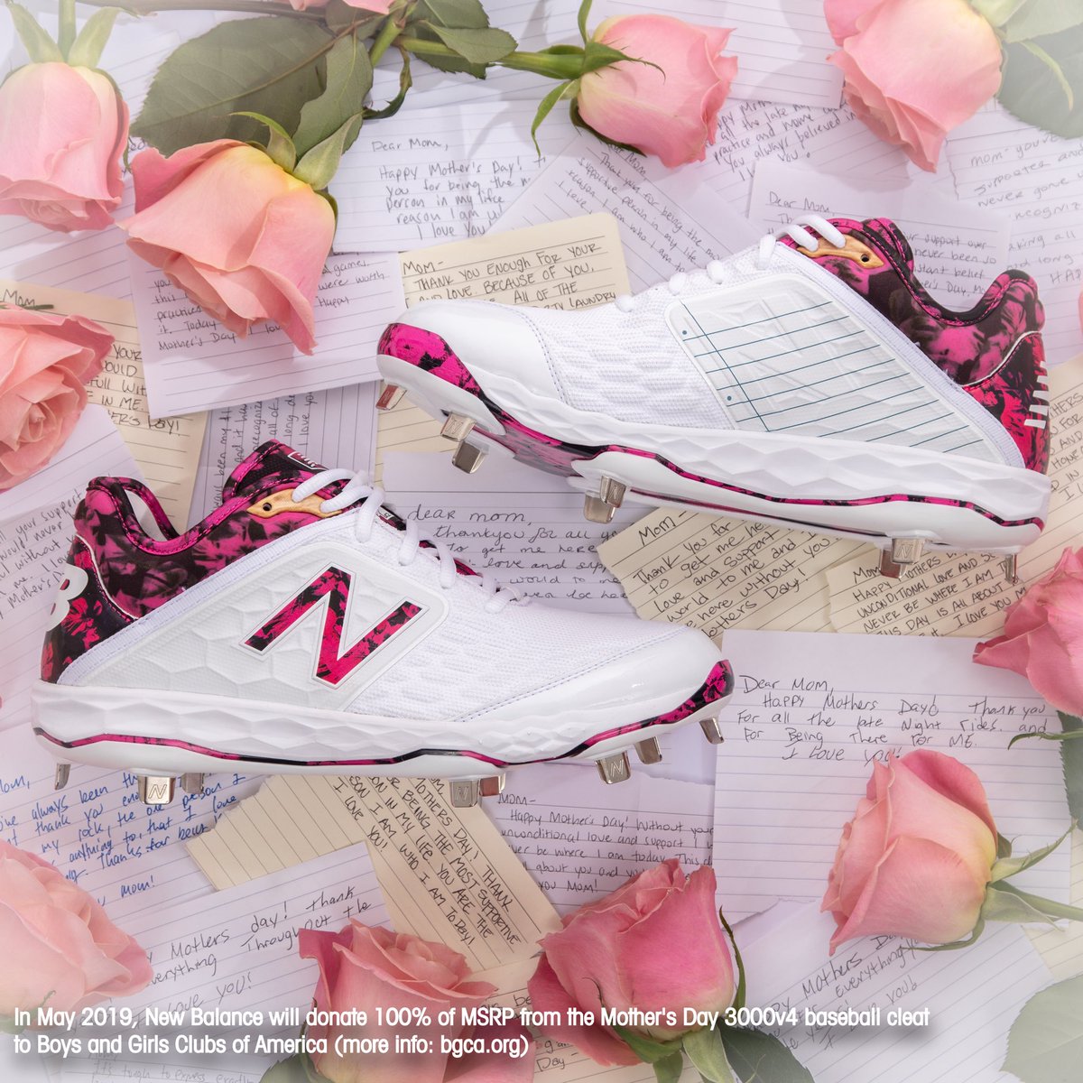 new balance mother's day cleats