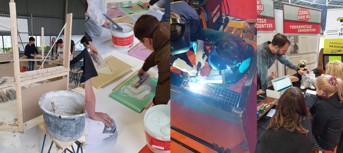 Vandaag en morgen ervaren ruim 1400 leerlingen wat tech is tijdens Game On Breda, één van de events tijdens de @DTW2019. De #scholieren doen uiteenlopende proeven om te zien hoe veelzijdig techniek/technologie is. #gameonbreda #MAKETECHYOURS #dtw2019 #tech #techniek #technologie