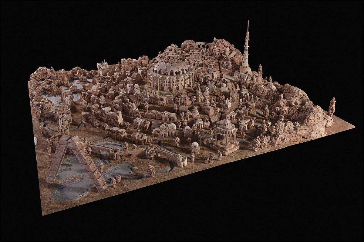 CultureOrg's tweet photo. Association of Culture, Art and Architecture
  The clay city of peace, with dimensions of two meters in two meters, is the first imaginary clay city of Iran and the world, which was nationally registered (registration number: 13939) on 1394.25.4. https://t.co/dH1W22jFkZ