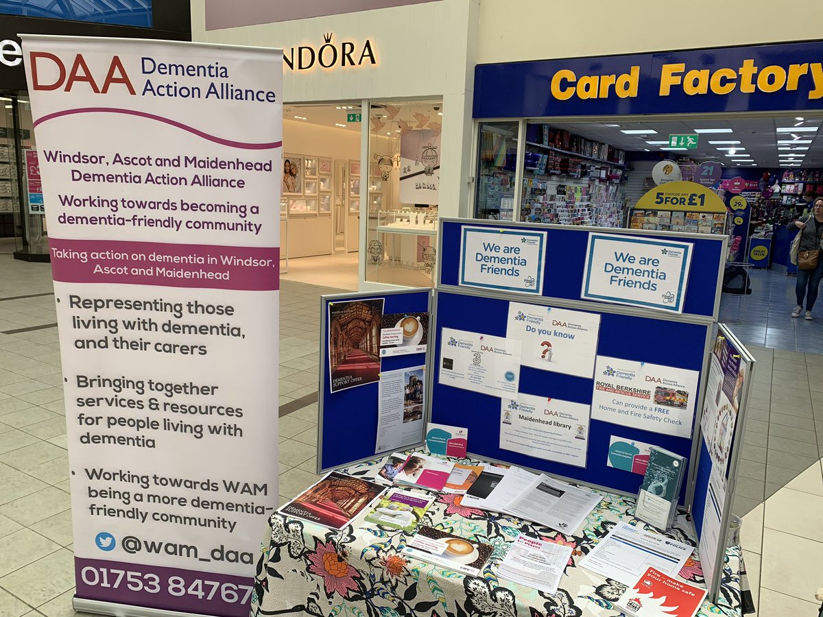 We're here ready to talk about Dementia <a href="/DementiaFriends/">Dementia Friends</a> #daw19