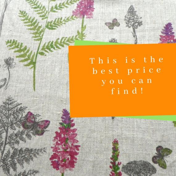 WoolAllure's tweet photo. Forest herbs linen tablecloth. Natural linen tablecloth. Ferns and lavender table cloth by LINENSPRING - https://t.co/DNC7m1jYEB #etsy #handcrafted #linengifts https://t.co/c7L37CQL9j