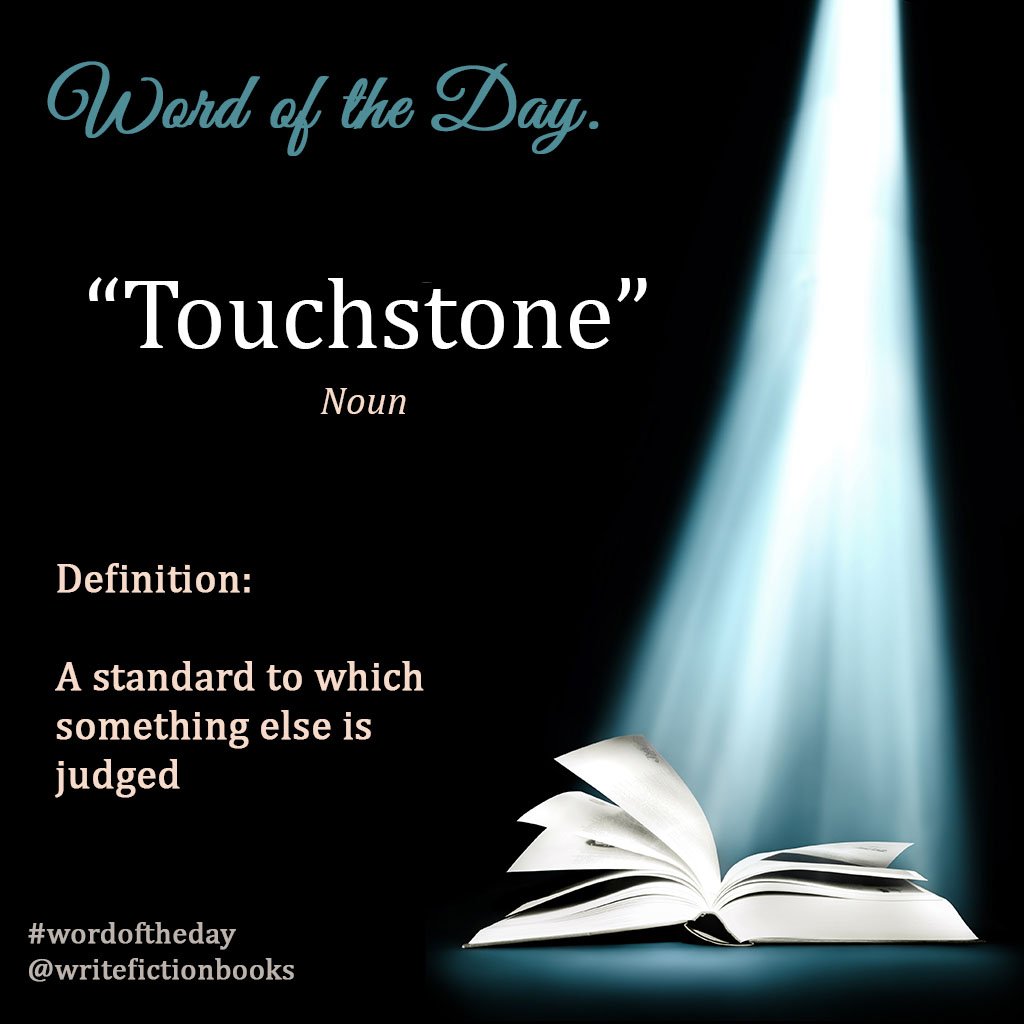WriteFiction's tweet photo. It's the start of the working week, here's a #WOTD to get you through.

TOUCHSTONE: "You should make the time. Without the touchstone of family, one leads an imbalanced life." - Amanda Stevens

#writefiction #wordoftheday #amwriting #writingprompt https://t.co/xnVE41WmLX